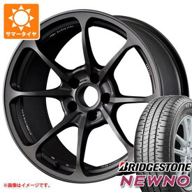 【タイヤ交換対象】サマータイヤ 235/50R18 97V ブリヂストン ニューノ レイズ ボルクレーシング NE24 8.0-18 タイヤホイール4本セット