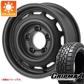 【タイヤ交換対象】スズキ ジムニーシエラ JB74W用 サマータイヤ グリップマックス マッドレイジ R/T MAX LT225/70R16 102/99R ホワイトレター アピオ ワイルドボア ベンチュラ 6.0-16 タイヤホイール4本セット
