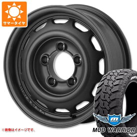 【タイヤ交換対象】ジムニー JB64W用 サマータイヤ モンスタ マッドウォーリアー LT215/70R16 107/105Q ホワイトレター アピオ ワイルドボア ベンチュラ 5.5-16 タイヤホイール4本セット