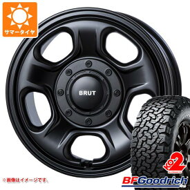 【タイヤ交換対象】サマータイヤ 285/70R17 116/113S BFグッドリッチ オールテレーンT/A KO2 ブラックレター ブルート BR-33 8.0-17 タイヤホイール4本セット