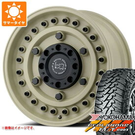 【タイヤ交換対象】ジープ ラングラー JK/JL系用 サマータイヤ ヨコハマ ジオランダー M/T G003 35x12.50R17 LT 121Q ブラックライノ アーモリー タイヤホイール4本セット