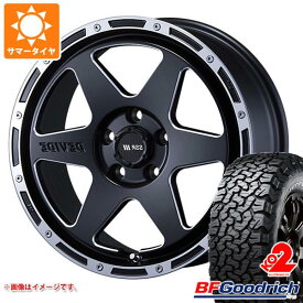 【タイヤ交換対象】デリカD:5用 サマータイヤ BFグッドリッチ オールテレーンT/A KO2 LT245/70R16 113/110S ホワイトレター SSR ディバイド TR-6 7.0-16 タイヤホイール4本セット