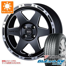 【タイヤ交換対象】サマータイヤ 165/55R15 75V ヨコハマ ブルーアースRV RV03CK SSR ディバイド TR-6 4.5-15 タイヤホイール4本セット