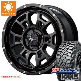 【タイヤ交換対象】RAV4 50系用 サマータイヤ BFグッドリッチ マッドテレーンT/A KM3 LT225/75R16 115/112Q ナイトロパワー H6 スラッグ 7.0-16 タイヤホイール4本セット