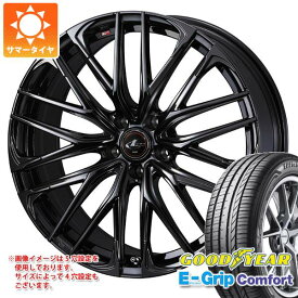 【タイヤ交換対象】サマータイヤ 165/55R15 75V グッドイヤー エフィシエントグリップコンフォート レオニス SK 4.5-15 タイヤホイール4本セット