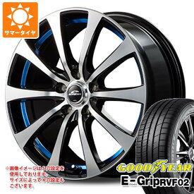 【タイヤ交換対象】サマータイヤ 165/55R15 75V グッドイヤー エフィシエントグリップ RVF02 シュナイダー RX01 4.5-15 タイヤホイール4本セット