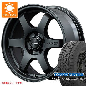 【タイヤ交換対象】T31エクストレイル用 2024年製 サマータイヤ トーヨー オープンカントリー A/T3 215/70R16 100T レイズ グラムライツ 57DR-X2 7.0-16 タイヤホイール4本セット