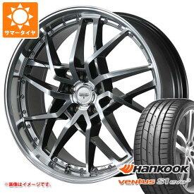 【タイヤ交換対象】2023年製 サマータイヤ 245/35R21 (96Y) XL ハンコック ベンタス S1 エボ3 K127 ドルフレン ゴディオ 8.5-21 タイヤホイール4本セット