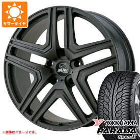 【タイヤ交換対象】ランドクルーザー200用 サマータイヤ ヨコハマ パラダ スペック-X PA02 305/40R22 114V REINF クライメイト ルクソール 9.5-22 タイヤホイール4本セット