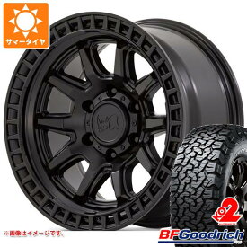 【タイヤ交換対象】5本セット ジープ ラングラー JK/JL系用 サマータイヤ BFグッドリッチ オールテレーンT/A KO2 LT275/70R17 121/118R ホワイトレター ブラックライノ カリコ タイヤホイール5本セット