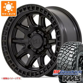 【タイヤ交換対象】5本セット ジープ ラングラー JK/JL系用 サマータイヤ BFグッドリッチ マッドテレーンT/A KM3 LT285/75R17 121/118Q ブラックライノ カリコ タイヤホイール5本セット