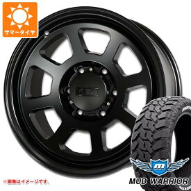 【タイヤ交換対象】ハイラックスサーフ215系用 サマータイヤ モンスタ マッドウォーリアー LT265/65R17 120/117Q ホワイトレター KGホイール KW01 8.5-17 タイヤホイール4本セット