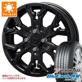 【タイヤ交換対象】サマータイヤ 165/55R15 75V ヨコハマ ブルーアースRV RV03CK クリムソン MG ゴーレム ジュニア 4.5-15 タイヤホイール4本セット