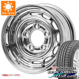 【タイヤ交換対象】ジムニーシエラ JB74W用 2025年製 サマータイヤ ヨコハマ ジオランダー H/T G056 195/80R15 107/105L LT ホワイトレター アピオ ワイルドボア ベンチュラ 5.5-15 タイヤホイール4本セット