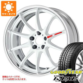 センターキャップ無料 サマータイヤ 265/35R18 97W XL グッドイヤー イーグル LSエグゼ ワーク エモーション ZR10 2P 9.5-18 タイヤホイール4本セット