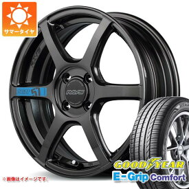 【タイヤ交換対象】サマータイヤ 165/55R15 75V グッドイヤー エフィシエントグリップコンフォート レイズ グラムライツ 57C6 スペックM 5.0-15 タイヤホイール4本セット