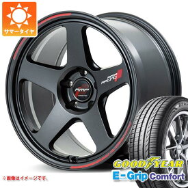 【タイヤ交換対象】サマータイヤ 165/55R15 75V グッドイヤー エフィシエントグリップコンフォート MID レーシング TR50 5.0-15 タイヤホイール4本セット