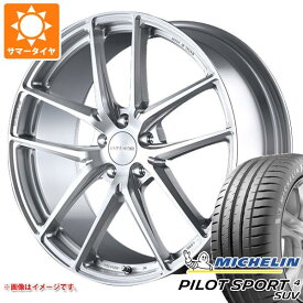 【タイヤ交換対象】サマータイヤ 225/55R19 99V ミシュラン パイロットスポーツ4 SUV プロドライブ GC-05R 8.0-19 タイヤホイール4本セット