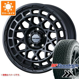 【タイヤ交換対象】アウトランダー GF/GG系用 サマータイヤ BFグッドリッチ トレールテレーンT/A 225/65R17 102T アウトラインホワイトレター マッドヴァンスX タイプM 7.0-17 タイヤホイール4本セット