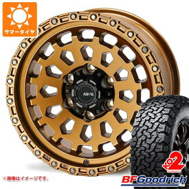 【タイヤ交換対象】トライトン LC2T用 サマータイヤ BFグッドリッチ オールテレーンT/A KO2 LT265/65R17 120/117S ホワイトレター エアージー ヴァルカン 8.0-17 タイヤホイール4本セット