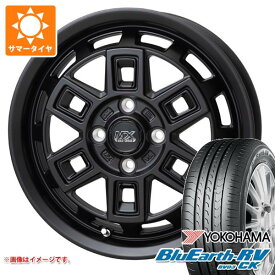 【タイヤ交換対象】サマータイヤ 165/55R15 75V ヨコハマ ブルーアースRV RV03CK マッドクロス アイヴァー 4.5-15 タイヤホイール4本セット