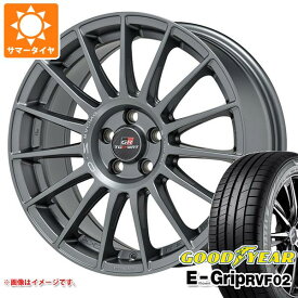 【タイヤ交換対象】サマータイヤ 215/45R17 91W XL グッドイヤー エフィシエントグリップ RVF02 OZ スーパーツーリズモ TGR-WRT GR86/86用 7.5-17 タイヤホイール4本セット