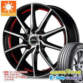 【タイヤ交換対象】サマータイヤ 165/55R15 75V グッドイヤー エフィシエントグリップコンフォート シュナイダー RX810 4.5-15 タイヤホイール4本セット