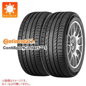 【タイヤ交換対象】2本 サマータイヤ 245/50R18 (100Y) コンチネンタル コンチスポーツコンタクト5 N0 ポルシェ承認 CONTINENTAL ContiSportContact 5