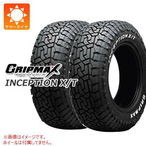 2�{ �T�}�[�^�C�� LT265/55R20 119/116Q �O���b�v�}�b�N�X �C���Z�v�V���� X/T �z���C�g���^�[ GRIP MAX INCEPTION X/T