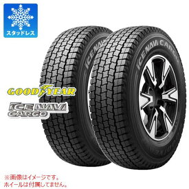 【タイヤ交換対象】2本 スタッドレスタイヤ 175/75R15 103/101L グッドイヤー アイスナビカーゴ GOODYEAR ICE NAVI CARGO 【バン/トラック用】