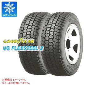 【タイヤ交換対象】2本 スタッドレスタイヤ 185/85R16 111/109L グッドイヤー UG フレックススチール2 GOODYEAR UG FLEXSTEEL 2 【バン/トラック用】