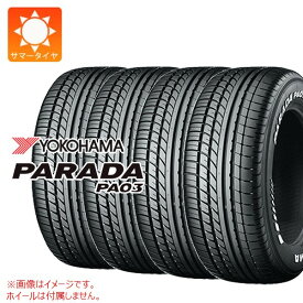 4本 2026年製 サマータイヤ 215/65R16C 109/107S ヨコハマ パラダ PA03 ホワイトレター YOKOHAMA PARADA PA03 WL 【バン/トラック用】