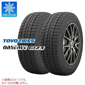 【タイヤ交換対象】2本 スタッドレスタイヤ 165/55R15 75Q トーヨー オブザーブ ギズ3 TOYO OBSERVE GIZ3