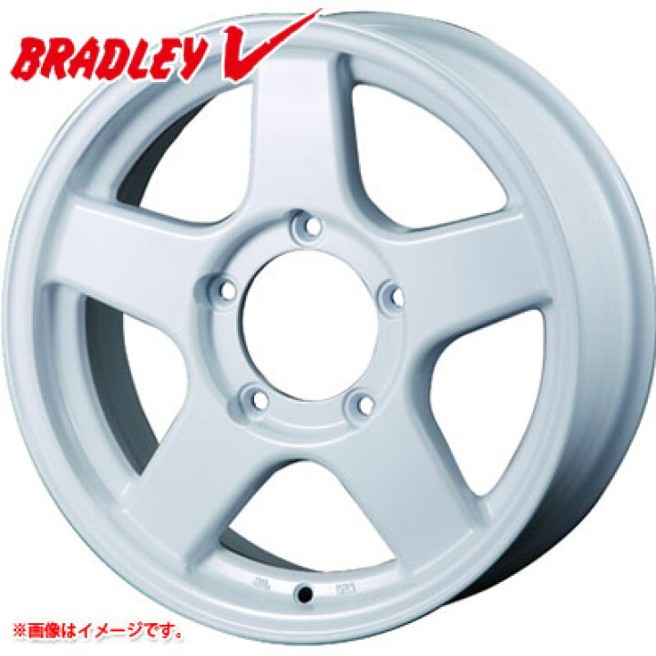 楽天市場】ブラッドレー V 6.0-16 ホイール1本 BRADLEY V ジムニー  