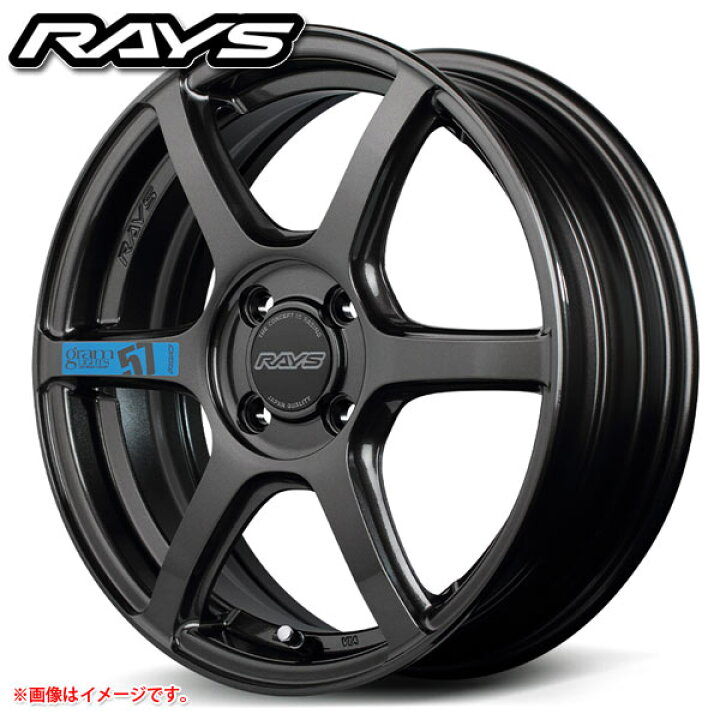 楽天市場】レイズ グラムライツ 57C6 スペックM 5.0-15 ホイール1本 