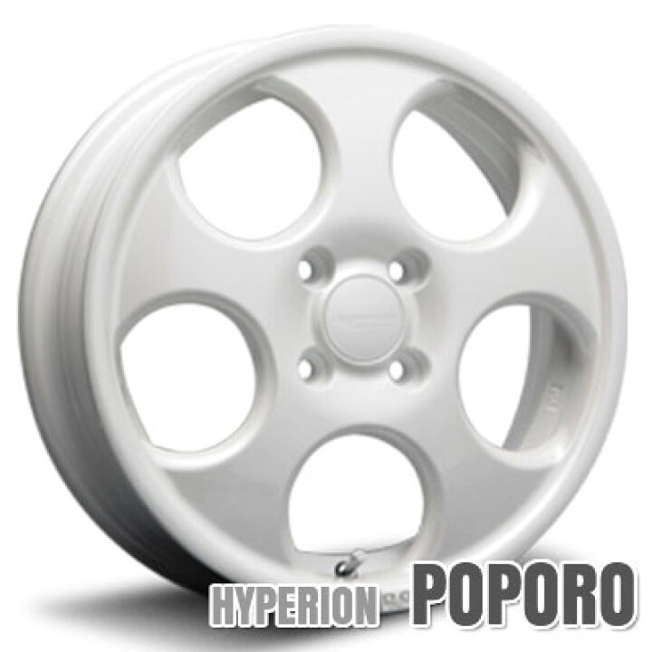 楽天市場】MLJ ハイペリオン ポポロ 4.5-15 ホイール1本 HYPERION 