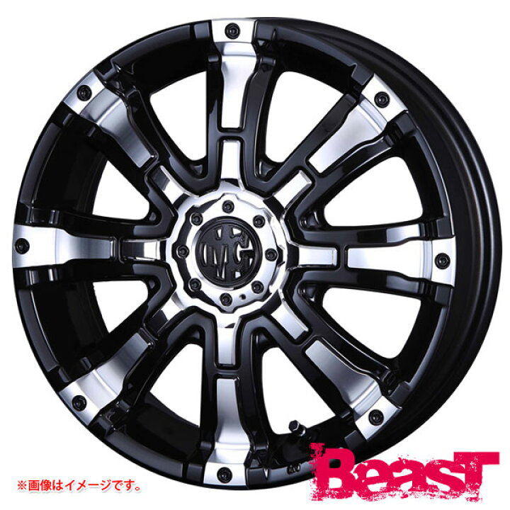 楽天市場】クリムソン MG ビースト 4.0-12 ホイール1本 MG BEAST 