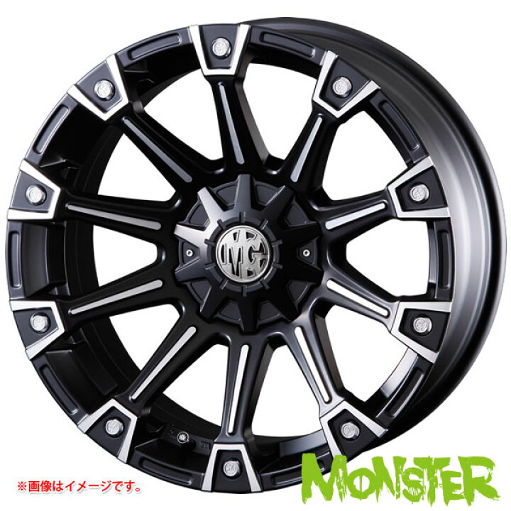 楽天市場】クリムソン MG モンスター 8.0-20 ホイール1本 MG MONSTER 