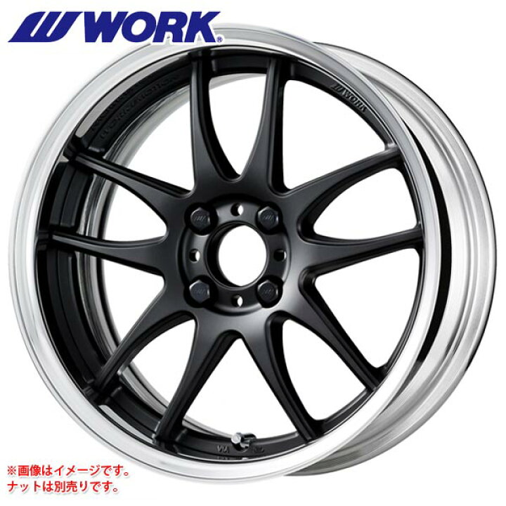 楽天市場】ワーク エモーション CR 2P 10.0-17 ホイール1本 WORK 