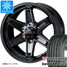 【タイヤ交換対象】グランエース GDH300系用 スタッドレス ヨコハマ アイスガード iG91 235/60R17 109/107N キーラー タクティクス タイヤホイール4本セット