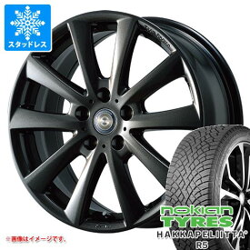 【タイヤ交換対象】VW ゴルフ6用 スタッドレス ノキアン ハッカペリッタ R5 205/55R16 94R XL チームスパルコ ヴァローザ タイヤホイール4本セット