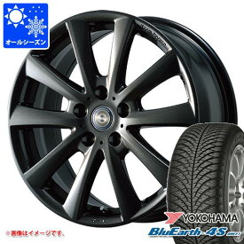 【タイヤ交換対象】VW ゴルフヴァリアント CD系用 オールシーズンタイヤ ヨコハマ ブルーアース4S AW21 195/65R15 91H チームスパルコ ヴァローザ タイヤホイール4本セット