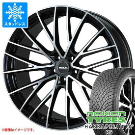 【タイヤ交換対象】マセラティ グレカーレ MGR系用 スタッドレス ノキアン ハッカペリッタ R5 SUV 235/55R19 105R XL MAK スぺシャーレ タイヤホイール4本セット