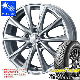 【タイヤ交換対象】オールシーズン 225/40R18 92H XL グッドイヤー ベクター 4シーズンズ ハイブリッド ジョーカー グライド 7.5-18 タイヤホイール4本セット