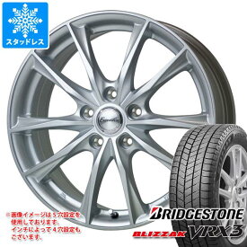 【タイヤ交換対象】スタッドレスタイヤ ブリヂストン ブリザック VRX3 235/45R18 94Q ＆ エクシーダー E06 8.0-18 タイヤホイール4本セット235/45-18 BRIDGESTONE BLIZZAK VRX3