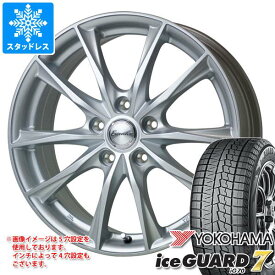 【タイヤ交換対象】ノート E13系用 スタッドレス ヨコハマ アイスガードセブン iG70 195/60R16 89Q エクシーダー E06 タイヤホイール4本セット