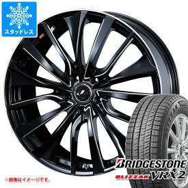 【タイヤ交換対象】スタッドレスタイヤ ブリヂストン ブリザック VRX2 235/55R19 101Q ＆ レオニス VT 8.0-19 タイヤホイール4本セット235/55-19 BRIDGESTONE BLIZZAK VRX2