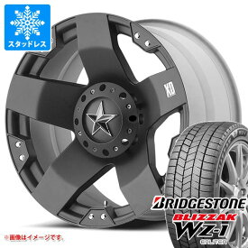 【タイヤ交換対象】ミツビシ デリカD5用 スタッドレス ブリヂストン ブリザック WZ-1 225/65R17 102Q KMC XD775 ロックスター タイヤホイール4本セット