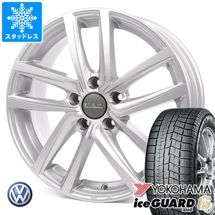 楽天市場】VW T-クロス C1DKR用 スタッドレス ヨコハマ アイスガードシックス iG60 205/60R16 96Q XL MAK ドレスデン タイヤホイール4本セット : タイヤ1番 楽天市場】VW T-クロス C1DKR用 スタッドレス ヨコハマ アイスガードシックス iG60 205/60R16 96Q XL MAK ドレスデン タイヤホイール4本セット : タイヤ1番