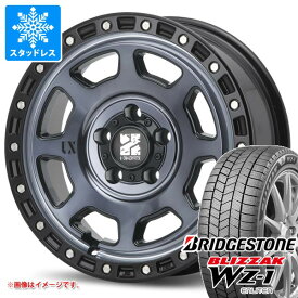 【タイヤ交換対象】ミツビシ デリカD5用 スタッドレス ブリヂストン ブリザック WZ-1 225/65R17 102Q MLJ エクストリームJ XJ07 タイヤホイール4本セット